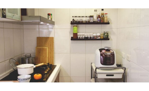 廚房改造2.0，好清潔、洗練感和時尚是小廚房的必備品