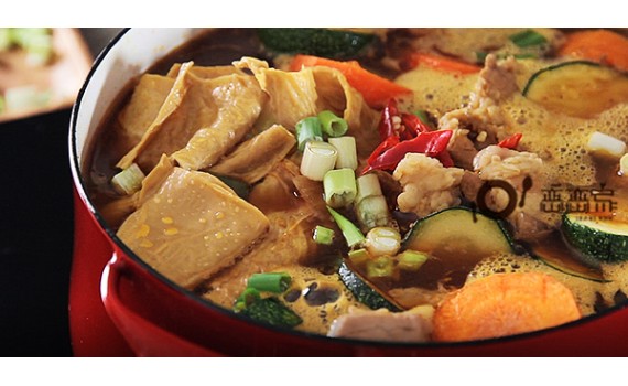【微辣韓式豬肉大醬湯】材料不多但營養滿分、簡單在家作一道每天都會想喝的湯(還有好多韓食系列食譜連載)