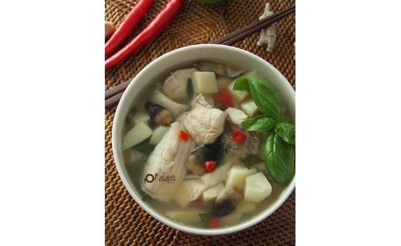 免感冒的泰式王朝魚片湯