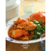 星馬料理4：辣椒螃蟹+星洲炒粿條+倫珀香料雞肉糯米捲+斑蘭蛋糕