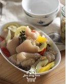 川味料理3：檸檬泡椒雲手/川味口水雞/金湯酸菜魚/香辣土豆片