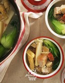 上海菜1：戀戀家繽紛菜飯/冰糖醬鴨/醃篤鮮/加碼--松柏長青