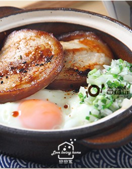 日式料理2：蔥鹽叉燒肉蓋飯/柳葉魚南蠻漬/野菜天婦羅及沾醬(加碼：櫻花樹)/紫蘇蘋果