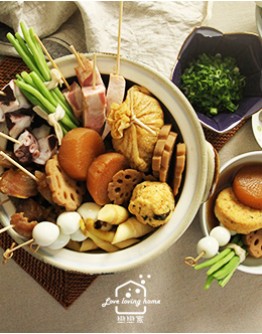 日式料理4：食本味關東煮/果香薑汁燒肉/雜炊飯
